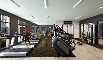 State-of-the-art Fitness Center & Peloton Studio